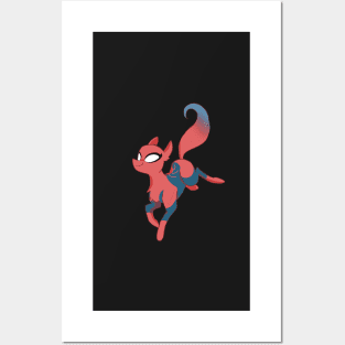 Spidey Fox Posters and Art